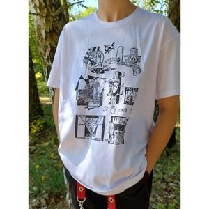 Gravity Falls Double-sided Block Printed T-shirt